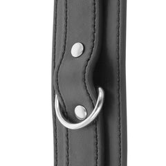 DARKNESS - ADJUSTABLE BLACK HANDCUFFS WITH DOUBLE REINFORCEMENT TAPE