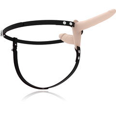 FETISH SUBMISSIVE HARNESS - DOUBLE FLESH PENETRATION