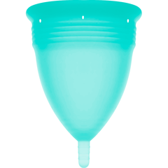 STERCUP - COPO MENSTRUAL DE SILICONE FDA AQUAMARINE - TAMANHO L