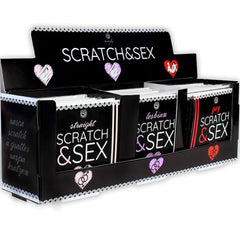 SECRETPLAY - DISPLAY + SCRATCH &amp; SEX POSTURES (ES/EN/FR/PT/DE)