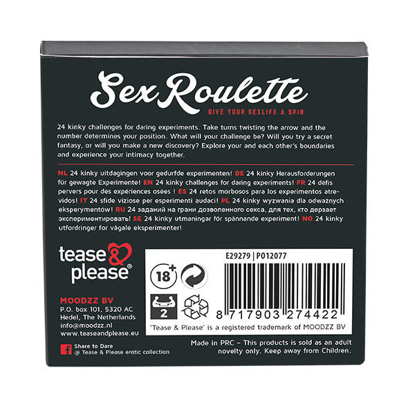 TEASE &amp; PLEASE - KINKY SEX ROULETTE