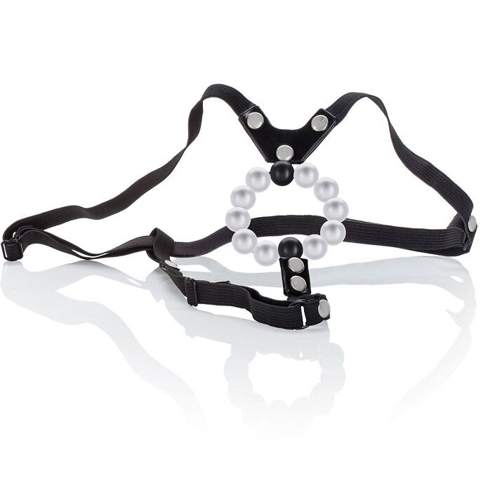 CALEXOTICS - LOVERS THONG W. PEARLS OF PLEASURE