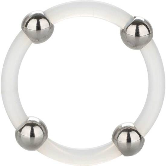CALEXOTICS - SILICONE RING WITH STEEL BITS
