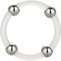 CALEXOTICS - SILICONE RING WITH STEEL BITS