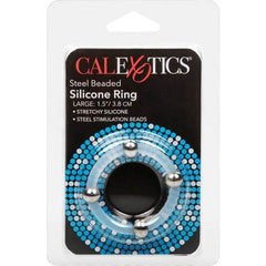 CALEXOTICS - SILICONE RING WITH STEEL BITS