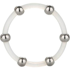 CALEXOTICS - SILICONE RING WITH XL STEEL BITS
