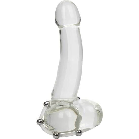 CALEXOTICS - SILICONE RING WITH XL STEEL BITS