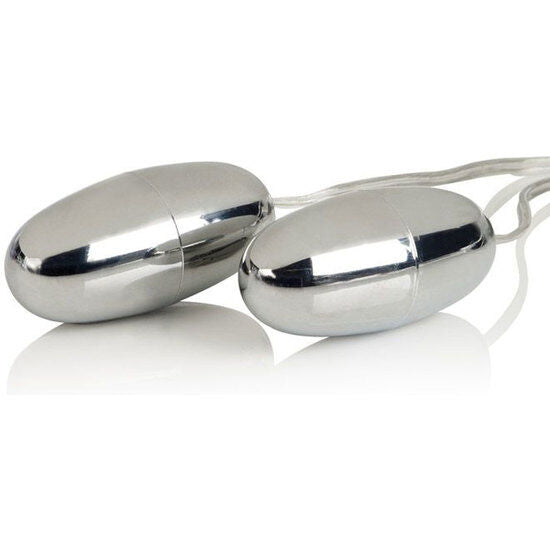 CALEXOTICS - SILVER DUO VIBRATING BULLETS