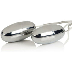 CALEXOTICS - SILVER DUO VIBRATING BULLETS