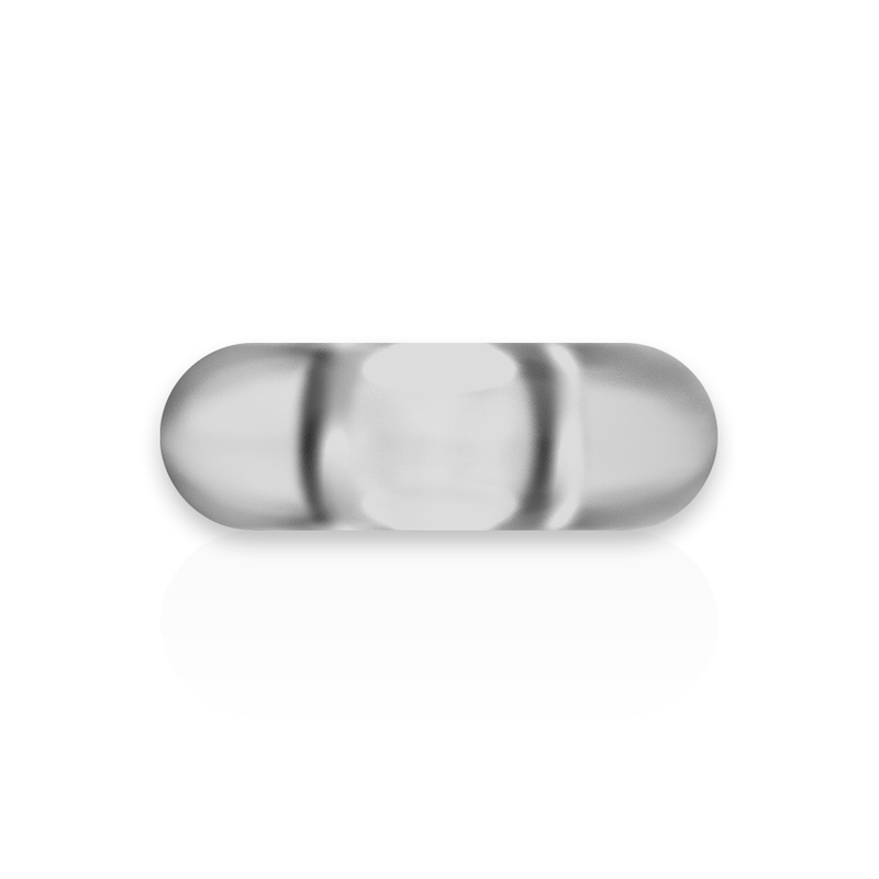 POWERING - SUPER FLEXIBLE AND RESISTANT PENIS RING 3.5CM TRANSPARENT