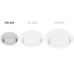 POWERING - SUPER FLEXIBLE AND RESISTANT PENIS RING 3.5CM TRANSPARENT
