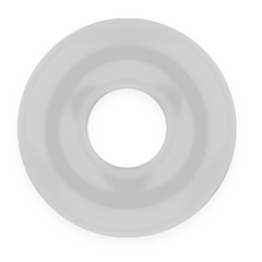 POWERING - SUPER FLEXIBLE AND RESISTANT PENIS RING 3.5CM TRANSPARENT