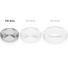 POWERING - SUPER FLEXIBLE AND RESISTANT PENIS RING 3.8CM PR04 TRANSPARENT