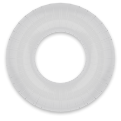 POWERING- SUPER FLEXIBLE AND RESISTANT PENIS RING 4.5CM PR07 TRANSPARENT