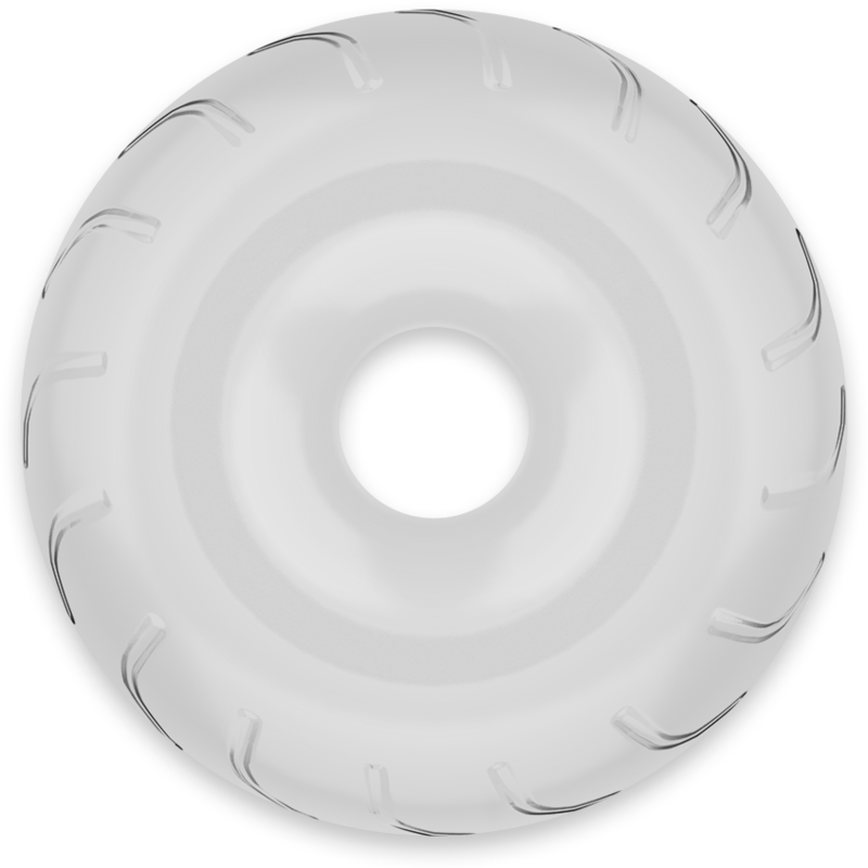 POWERING - SUPER FLEXIBLE AND RESISTANT PENIS RING 5CM PR08 TRANSPARENT