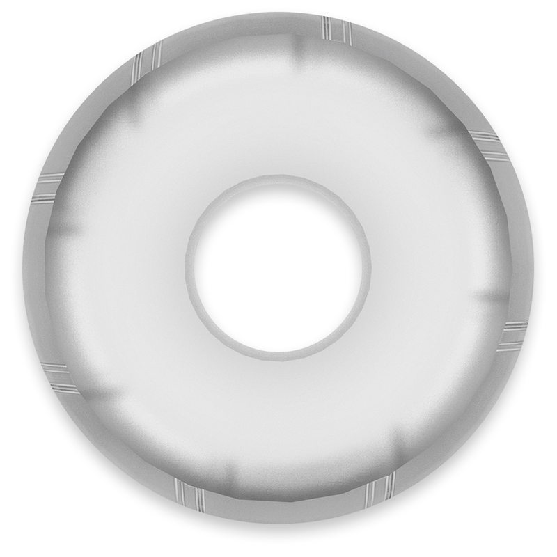 POWERING - SUPER FLEXIBLE AND RESISTANT PENIS RING 5 CM PR11 TRANSPARENT