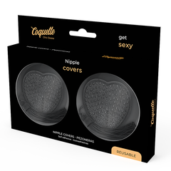 COQUETTE CHIC DESIRE - BLACK TOE COVERS
