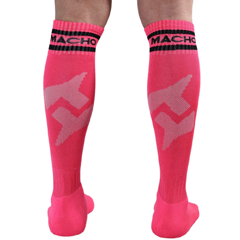 MACHO - MEIAS COMPRIDAS TAMANHO ÚNICO VERMELHO