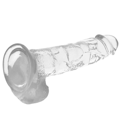 X RAY - HARNESS + DILDO WITH BALLS 22 CM -O- 4.6 CM