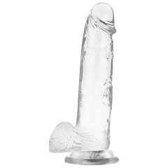 X RAY - HARNESS + DILDO WITH BALLS 22 CM -O- 4.6 CM