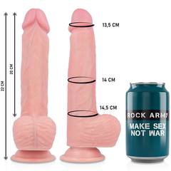 ROCKARMY - ARC + PREMIUM APACHE LIQUID SILICONE VIBRATOR REMOTE CONTROL 20.5 CM -O- 4.62 CM