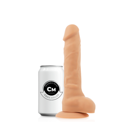 COCK MILLER - HARNESS + SILICONE DENSITY ARTICULABLE COCKSIL 19.5 CM